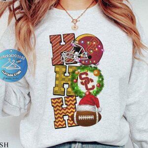USC Trojans Football Game Day Shirt Sweatshirt Retro grey christmas xmas
